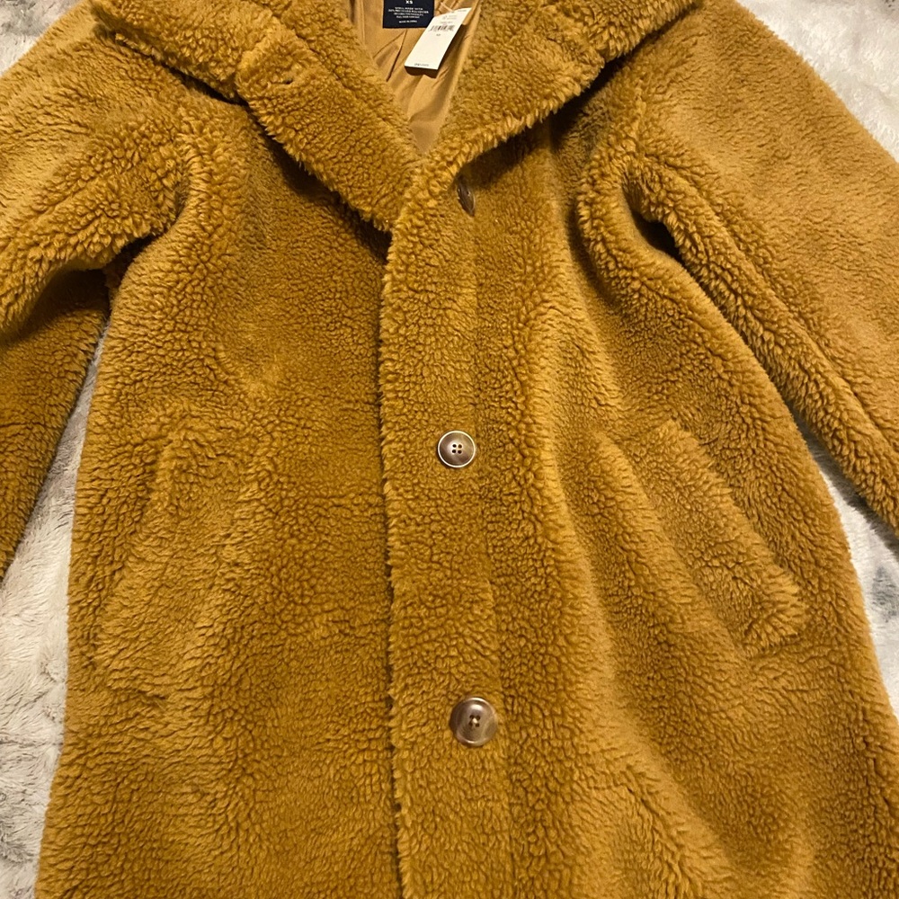 Women’a Gap Brown Teddy Bear Coat